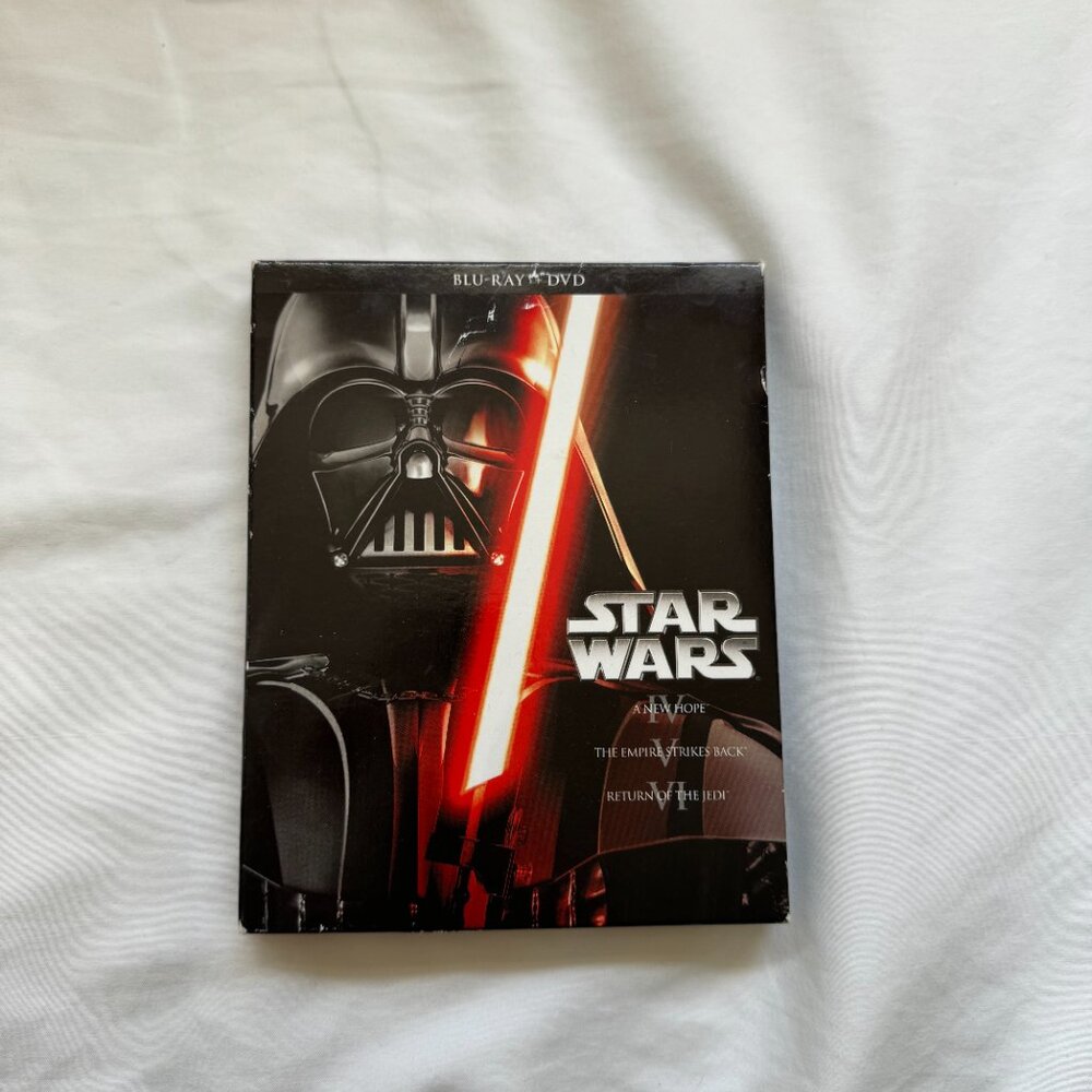 EUC, Star Wars Trilogy DVD + Blu-ray, 6-Disc Set, Episodes IV-VI (4-6)